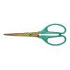 Ножницы канцелярские MILAN Copper 17 см, зеленые, блистер ML-BWM10425CPGR