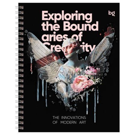 Тетрадь 96л. A5 клетка BG "Modern art" на гребне RE-Т5гр96_11128 Тетрадь 96л. A5 клетка BG "Modern art" на гребне RE-Т5гр96_11128