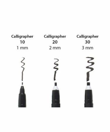 Ручка для каллиграфии SAKURA Pigma Calligrapher Черный