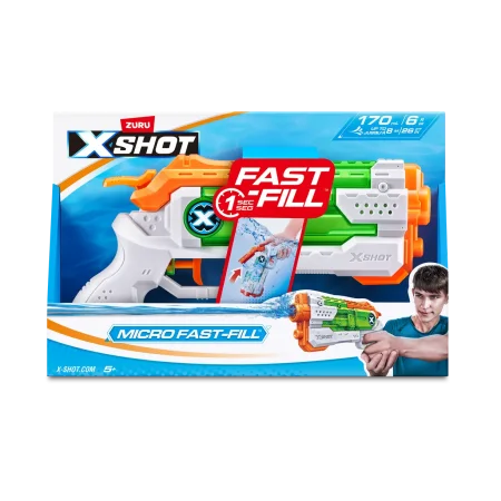 Бластер водный ZURU X-Shot Water FAST-FILL Small IT-56220 Бластер водный ZURU X-Shot Water FAST-FILL Small IT-56220