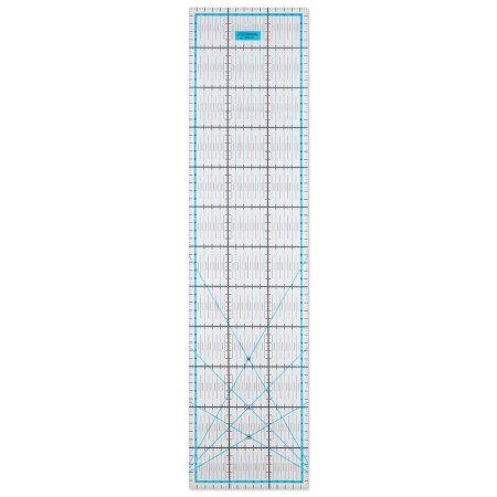 Линейка для пэчворка GAMMA пластик 15 x 60 см в пакете QRL-05