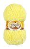 Пряжа ADELIA Sofia 100% полиэстер 1 х 50 г 90 ± 6 м №39 св.желтый ADE-SOF-39