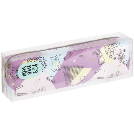 Пенал мягкий MESHU "Cute style" 200 x 55 x 40 мм, искусственная кожа RE-MS_42785