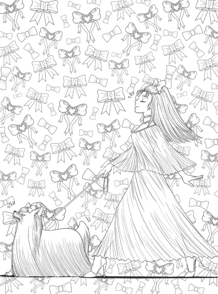 Раскраска WOW MANGA для творчества и вдохновения EKS-552442