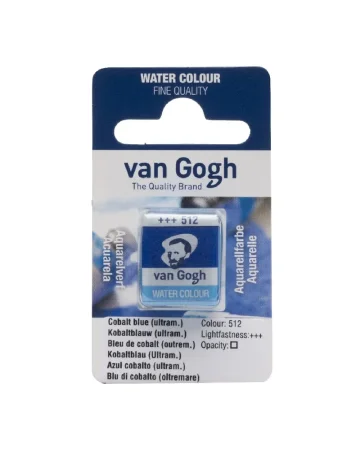 Краска акварельная VAN GOGH кювета №512 Кобальт синий (ультрамариновый) new MP20865121