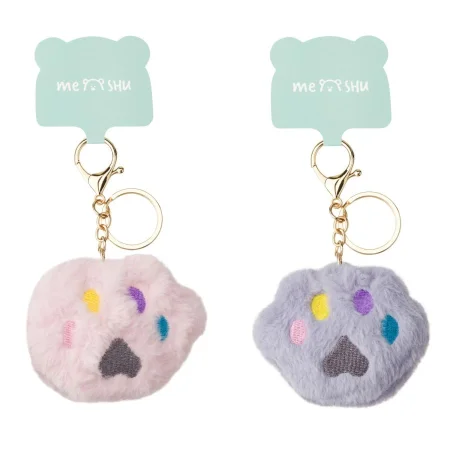 Брелок MESHU "Soft Paw" исск. мех, ассорти RE-MS_62530