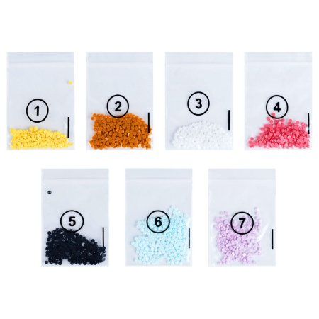 Алмазная мозаика, открытка ТРИ СОВЫ Люблю тебя "Самый лучший день" пакет с европодвесом RE-АМО_48178