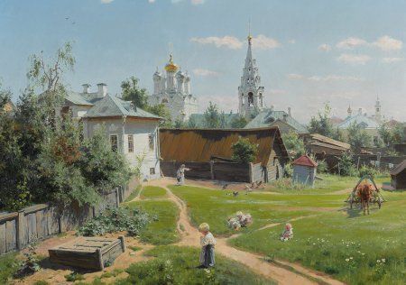 Пазл 1000 элементов ФРЕЯ "Третьяковская галерея. Поленов В.Д. Московский дворик. 1878" GTG-PZL-1000/03