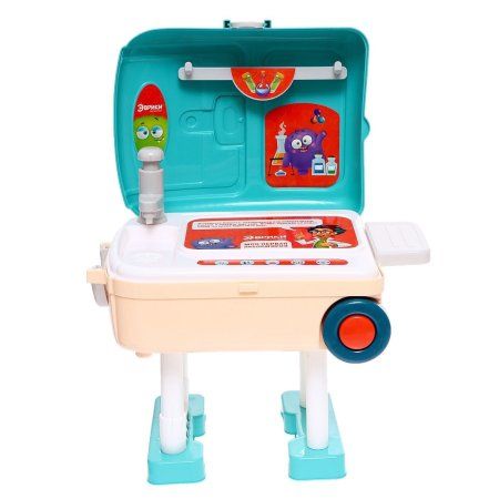 Набор для опытов ЭВРИКИ "Моя первая лаборатория" стол 3 в 1, 60 опытов SIM-7673837