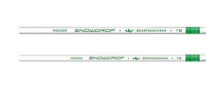 Набор графитных карандашей ВКФ "Snowdrop" с ластиком ТМ (HB) 3 шт 3P 1-963 круглый КАР-3P1-963