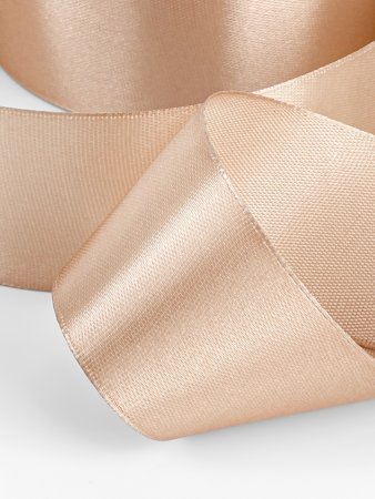 Лента атласная 40 мм x 23 ± 1 м, №267 бежевый SIM-1218371