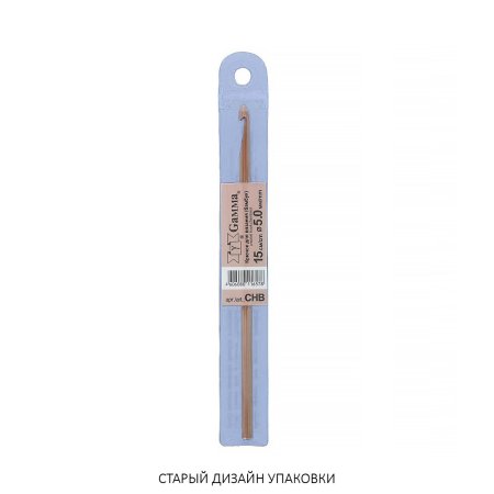 Крючок GAMMA бамбук d 5.0 мм 15 см в чехле CHB-50