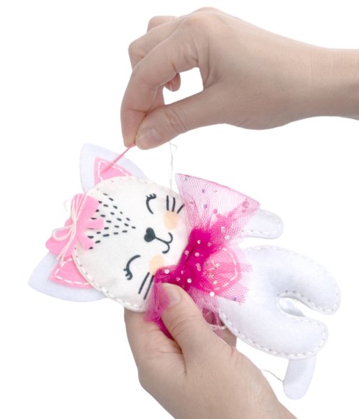 Набор для шитья Мягкая игрушка из фетра "Котёнок" KOR-05465