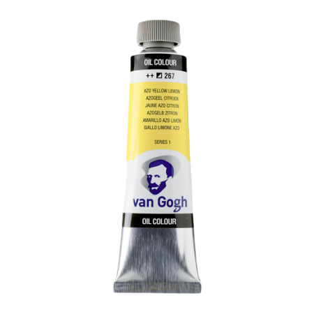 Краска масляная VAN GOGH туба 40 мл №267 Желтый лимонный АЗО MP02052673