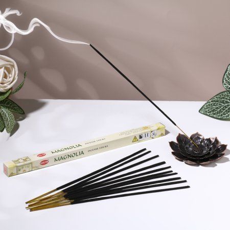 Благовония HEM "Magnolia. Магнолия" 8 палочек в упаковке, четырёхгранник SIM-690323 Благовония HEM "Magnolia. Магнолия" 8 палочек в упаковке, четырёхгранник SIM-690323