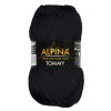 Пряжа ALPINA Tommy 100% микнес 1 х 50 г 130 ± 10 м №001 ЧЕРНЫЙ ALP-TOM-001