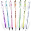 Набор гелевых ручек Crown "Hi-Jell Pastel" 7 шт 7 цв 0.8 мм, блистер RE-HJR-500PSET-7