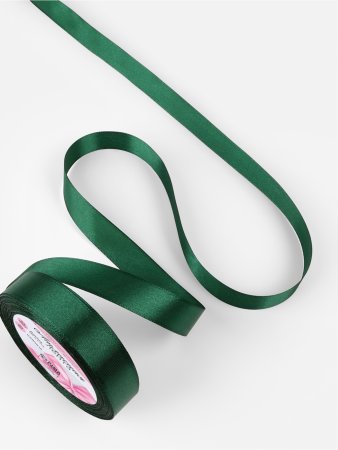 Лента атласная 20 мм x 23 ± 1 м, №128 тёмно-зелёный SIM-1218251