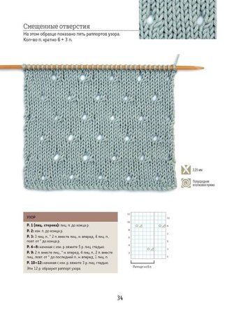 Книга: Библия ажурных узоров для вязания спицами: 35 воздушных мотивов и 13 изыск. проектов Линн У. AI553223