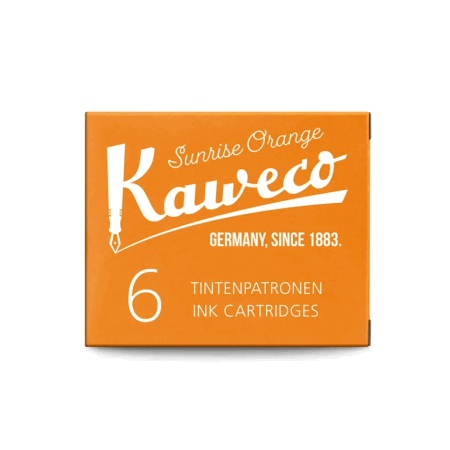 Набор картриджей KAWECO 6шт оранжевый KAW-10000998