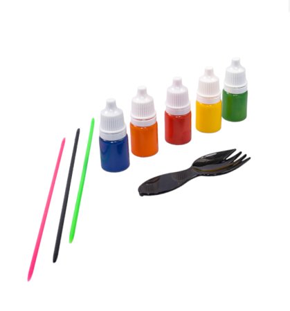 Набор для рисования на воде Magic ART "Эбру", 5 красок, лоток А5 KOR-05158