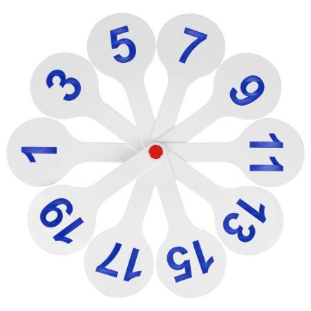 Веер-касса СТАММ цифры от 1 до 20 RE-ВК05 Веер-касса СТАММ цифры от 1 до 20 RE-ВК05