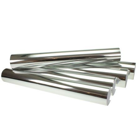 Картон зеркальный FOLIA 270 г/м2 50 x 70 см 1 лист, серебро FL-59560