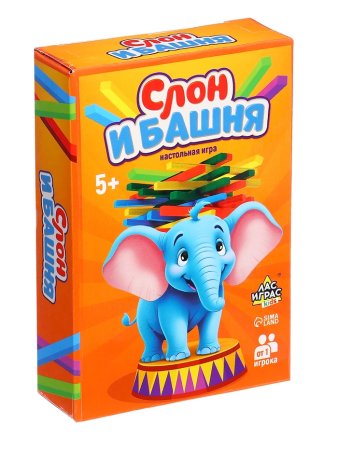 Настольная игра: Слон и башня SIM-3515500