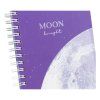 Записная книжка 95 x 175 мм 96л. MESHU "Moon light" на гребне, мат. ламинация, твердая обложка, выб. УФ-лак RE-MS_52915