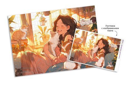 Пазл 500 элементов ФРЕЯ "Тёплый вечер" PZL-500/55