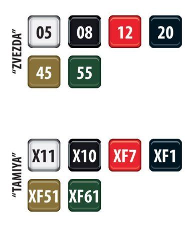 Сборная модель: Советский боевой танк Т-62, З-3622