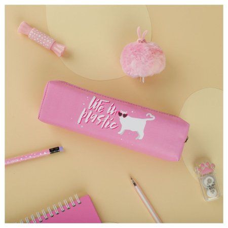 Пенал мягкий MESHU "Fantastic" 200 x 55 x 40 мм, искусственная кожа RE-MS_57854 Пенал мягкий MESHU "Fantastic" 200 x 55 x 40 мм, искусственная кожа RE-MS_57854