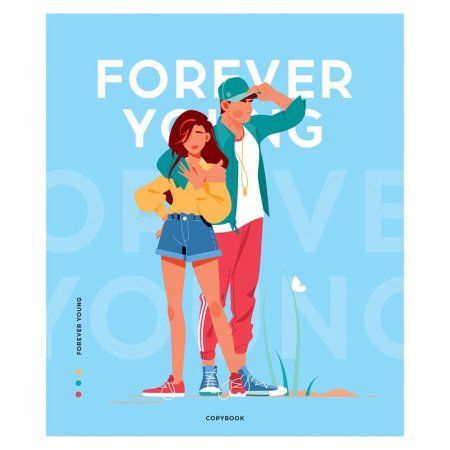 Тетрадь 96л. A5 клетка ArtSpace "Стиль. Forever young" RE-Т96к_45907