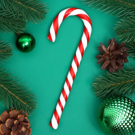 Карамель леденцовая "Трость клубника" 27 г /Sweet Ness Россия/ SIM-10050887