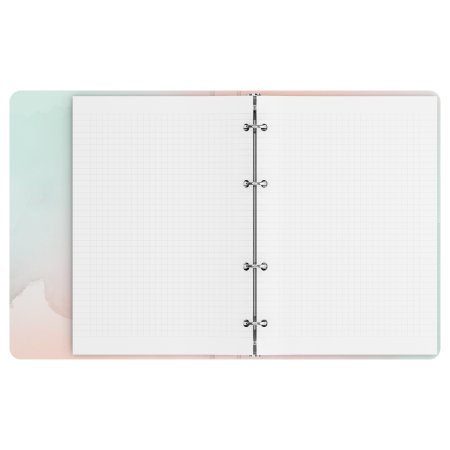 Тетрадь на кольцах 120л. A5 BG "Розовые розы" картон, soft-touch ламинация, тиснение фольгой RE-ТК5к120_лс_тф_57858