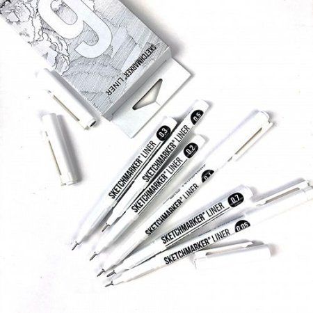 Набор ручек капиллярных (линеров) SKETCHMARKER 6 шт (0.05, 0.1, 0.2, 0.3, 0.4, 0.5 мм) NEW MPSMPL-set6 Набор ручек капиллярных (линеров) SKETCHMARKER 6 шт (0.05, 0.1, 0.2, 0.3, 0.4, 0.5 мм) NEW MPSMPL-set6