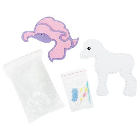 Набор для шитья игрушки ТРИ СОВЫ "Единорог" пакет с европодвесом RE-2510005