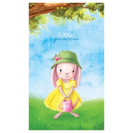 Блокнот A7 48л. BG "Little bunny" на склейке RE-Б7ск48_12766