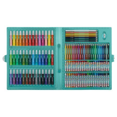 Набор для рисования ArtSpace 122 предмета: 42 фломастера, 31 цв. карандаш, точилка, 24 пастели, 24 восковых мелка RE-DS_55533 Набор для рисования ArtSpace 122 предмета: 42 фломастера, 31 цв. карандаш, точилка, 24 пастели, 24 восковых мелка RE-DS_55533