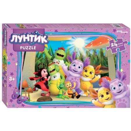 Пазл Step Puzzle 24 maxi "Мельница. Лунтик. new 1" RE-90089