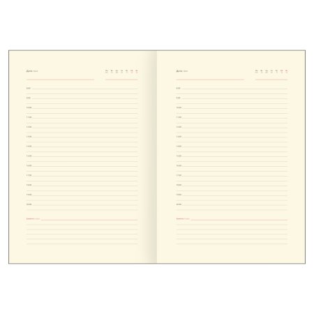 Ежедневник недатированный A5 136л. Greenwich Line "Mesmerize journal. Eternal" кожзам, тон. блок, фольгир. срез RE-ENA5_53254