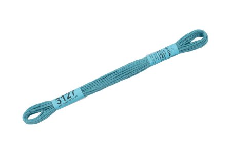 Нитки для вышивания GAMMA мулине (3071-3172) 8 м №3127 бл.мор.волна MG-3127