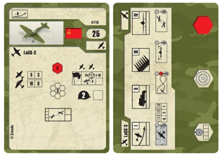 Сборная модель: Советский самолет ЛАГГ-3, З-6118