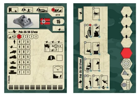 Сборная модель: Немецкая пушка ПАК-36, З-6114