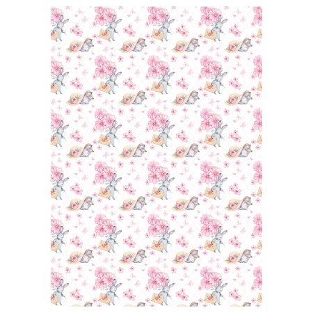 Упаковочная бумага глянцевая MESHU "Tenderness" 1л. 70 x 100 см 80 г/м2, ассорти, 5 дизайнов RE-MS_62804