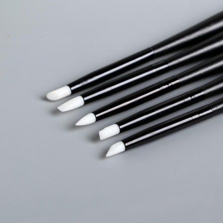 Набор инструментов для придания формы "Матовый чёрный" 5 шт 14.6 см дерево, металл, резина 3527088 Набор инструментов для придания формы "Матовый чёрный" 5 шт 14.6 см дерево, металл, резина 3527088