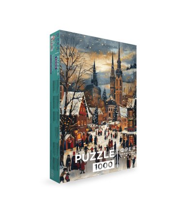 Пазл 1000 элементов ФРЕЯ "Зимние гуляния" PZL-1000/57