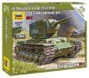 Сборная модель: Советский тяжелый танк КВ-2, З-6202 Сборная модель: Советский тяжелый танк КВ-2, З-6202