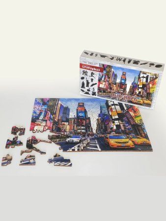 Деревянный пазл Citypuzzles "Нью-Йорк" MAG8229