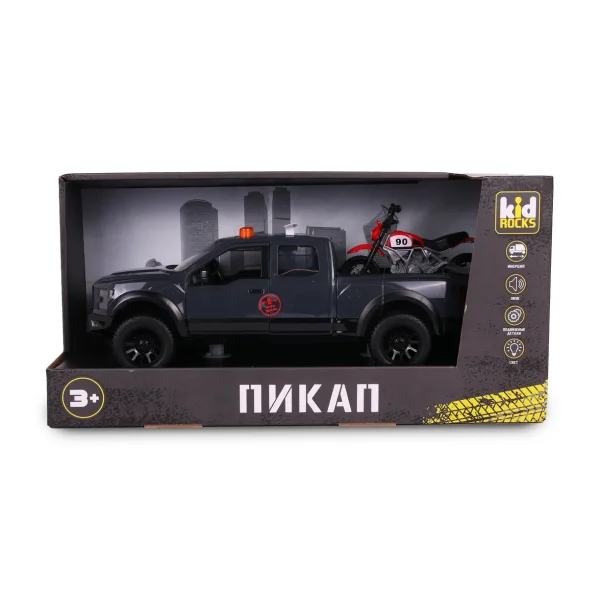 Игрушка машинка-пикап Kid Rocks масштаб 1:12 IT-AB-2334